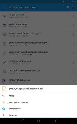 Capture d'écran de l'application BOX - #5