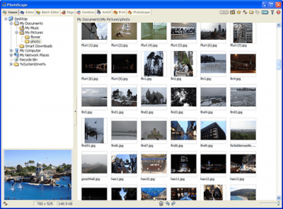Capture d'écran de l'application Photoscape - #2
