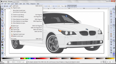 Capture d'écran de l'application Inkscape - #2
