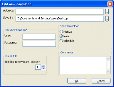 Capture d'écran de l'application wxDownload Fast - #3
