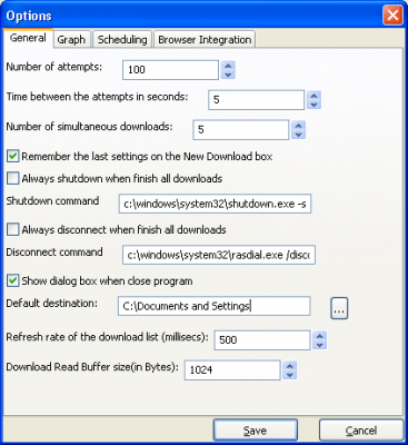 Capture d'écran de l'application wxDownload Fast - #4