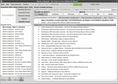 Capture d'écran de l'application Foobnix - #6