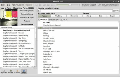 Capture d'écran de l'application Foobnix - #7