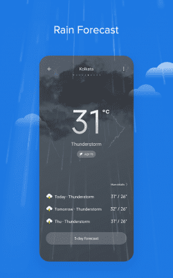 Capture d'écran de l'application Weather - By Xiaomi - #6