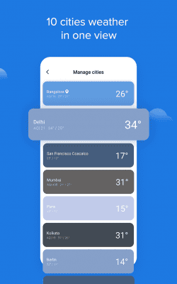 Capture d'écran de l'application Weather - By Xiaomi - #7