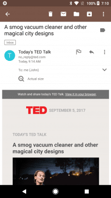 Capture d'écran de l'application Nine - #6