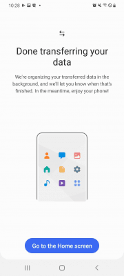 Capture d'écran de l'application Samsung Smart Switch Mobile - #6