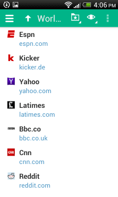 Capture d'écran de l'application Eversync - #4