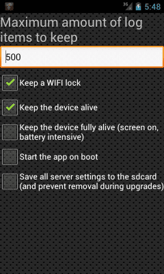 Capture d'écran de l'application HTTPS / FTPS / SFTP Server - #6