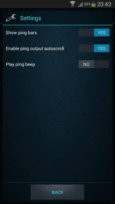 Capture d'écran de l'application Ping Pro - #5
