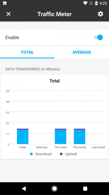 Capture d'écran de l'application NETGEAR Genie - #4