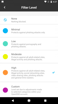 Capture d'écran de l'application NETGEAR Genie - #6
