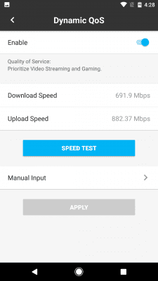 Capture d'écran de l'application NETGEAR Genie - #7