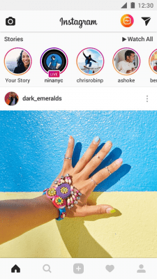 Capture d'écran de l'application Instagram - #1