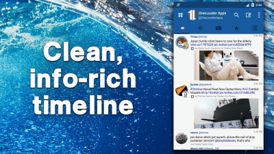 Capture d'écran de l'application TweetCaster pour Twitter - #3