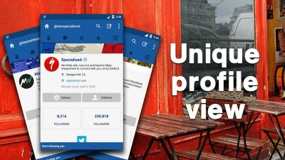 Capture d'écran de l'application TweetCaster pour Twitter - #4