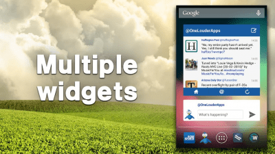 Capture d'écran de l'application TweetCaster pour Twitter - #5