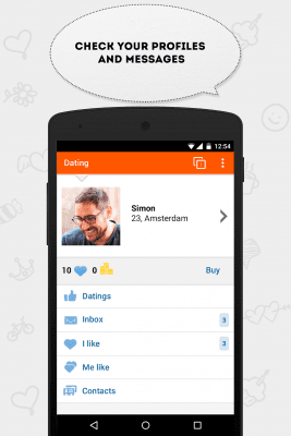 Capture d'écran de l'application Meilleurs sites de rencontre - #3