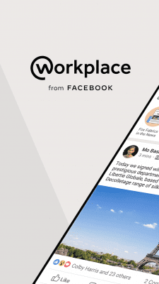 Capture d'écran de l'application Workplace from Facebook - #1