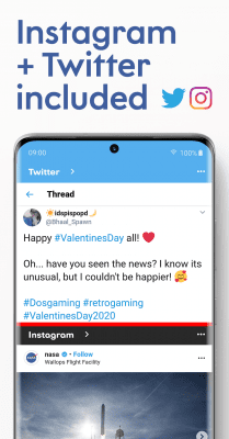 Capture d'écran de l'application Maki : Facebook et Messenger en une seule application - #3