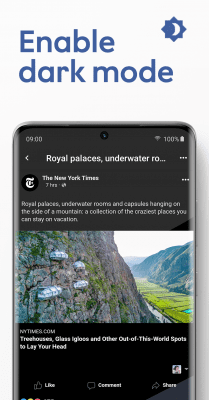 Capture d'écran de l'application Maki : Facebook et Messenger en une seule application - #4
