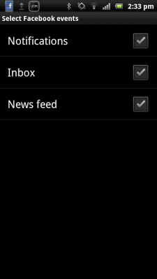 Capture d'écran de l'application Smart extension for Facebook - #4