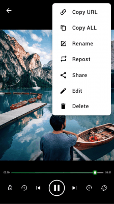 Capture d'écran de l'application Video Downloader for Facebook - #6