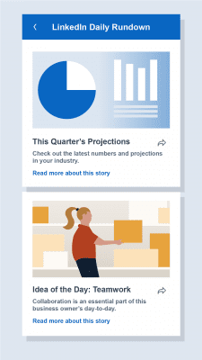 Capture d'écran de l'application LinkedIn - #8