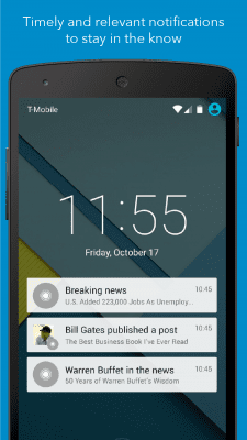 Capture d'écran de l'application LinkedIn Pulse - #4