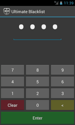 Capture d'écran de l'application Liste noire d'Axoft - #8