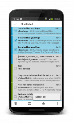 Capture d'écran de l'application Hotmail dans Outlook : rapide - #6