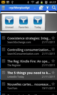 Capture d'écran de l'application ExMail (Exchange) - #8