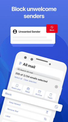 Capture d'écran de l'application CleanEmail - #6