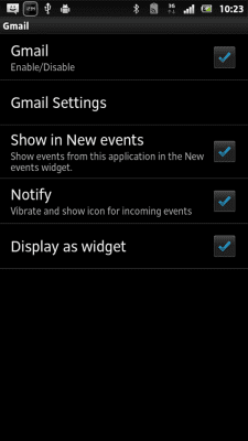 Capture d'écran de l'application Gmail smart extension - #4