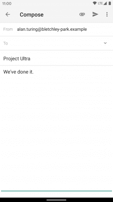 Capture d'écran de l'application K-9 Mail - #4