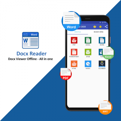 Capture d'écran de l'application Docx Reader - Docx Viewer Offline - #3