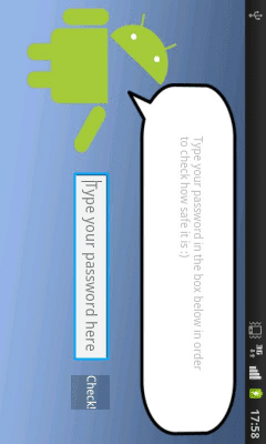 Capture d'écran de l'application Check your password - #3