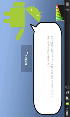 Capture d'écran de l'application Check your password - #4