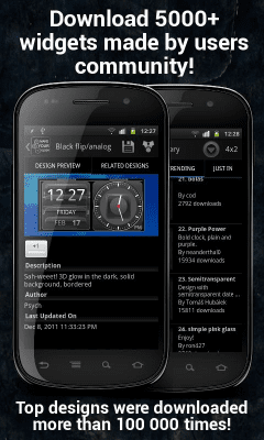Capture d'écran de l'application Make Your Clock Widget - #3