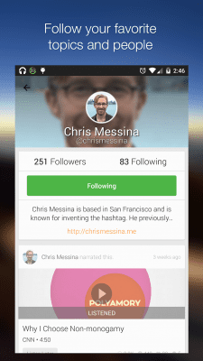 Capture d'écran de l'application Umano: News Read to You - #4