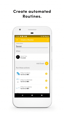 Capture d'écran de l'application Yonomi - #3
