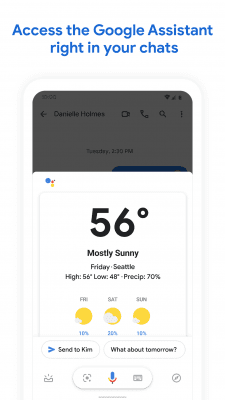 Capture d'écran de l'application Messages Android - #5