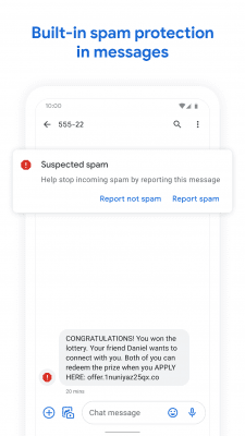 Capture d'écran de l'application Messages Android - #6