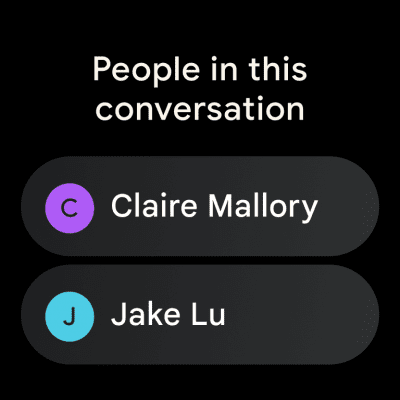 Capture d'écran de l'application Messages Android - #11
