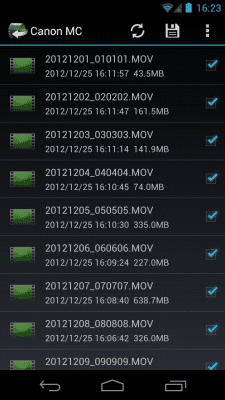 Capture d'écran de l'application Canon Movie Converter - #3