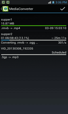 Capture d'écran de l'application Media Converter - #4