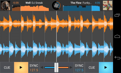 Capture d'écran de l'application Cross DJ Hero - #3