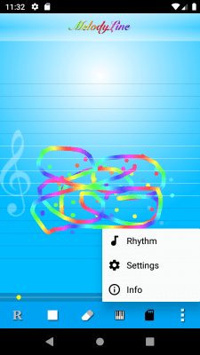 Capture d'écran de l'application MelodyLine - Handy Composer - #2