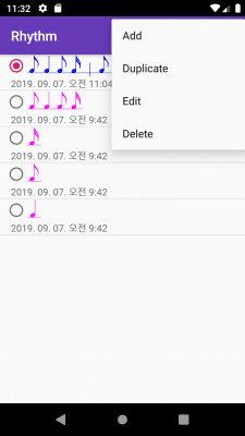 Capture d'écran de l'application MelodyLine - Handy Composer - #6