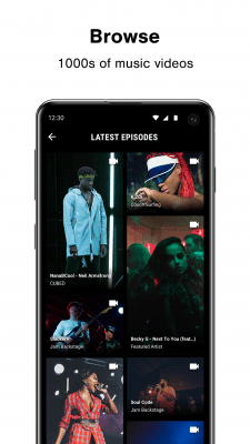 Capture d'écran de l'application Loudly – Music. Video. People. - #3